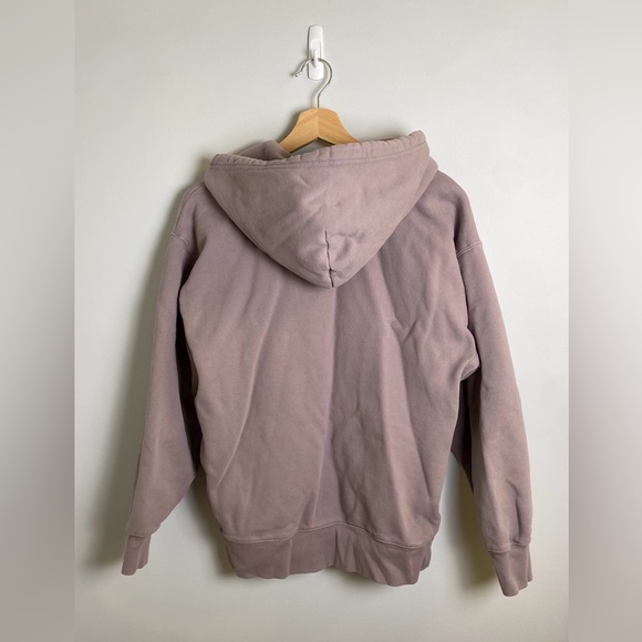 ARITZIA (TNA) Cozy Fleece Boyfriend Zip Hoodie (Size Small) - Picture 2 of 4